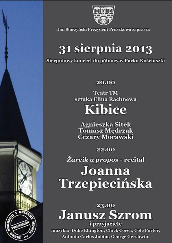 Koncert sierpniowy w Pruszkowie