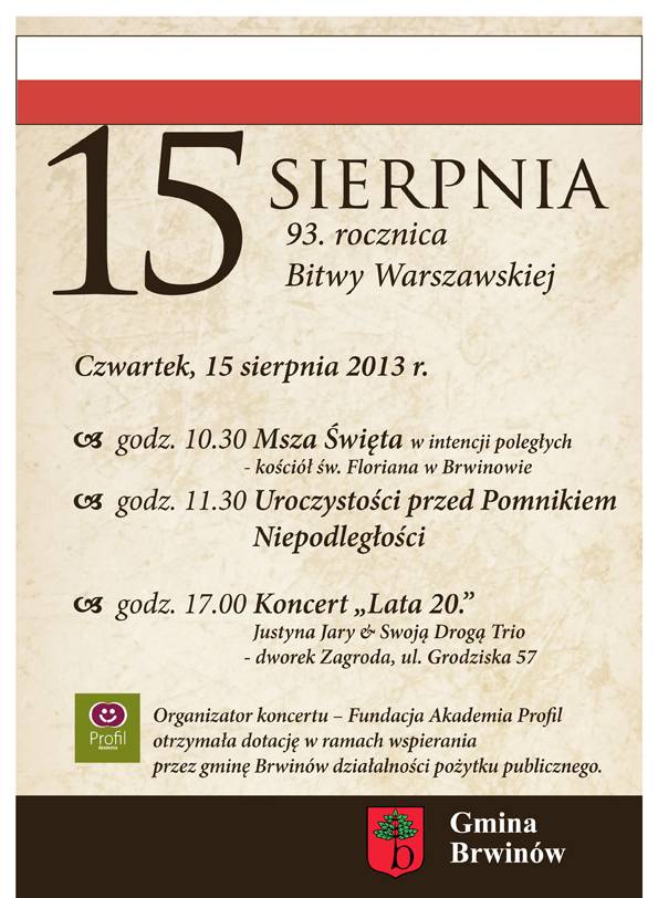 15. sierpnia: pamięć i przeboje sprzed lat