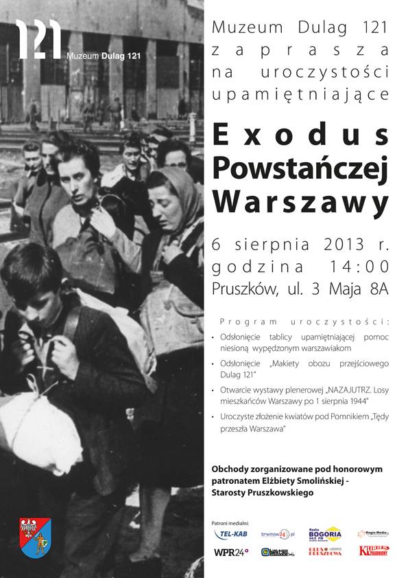 Obchody 69. rocznicy Exodusu Powstańczej Warszawy w Muzeum Dulag 121