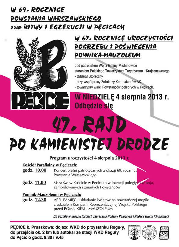 Zaproszenie na 47. Rajd po Kamienistej Drodze