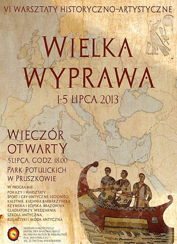 VI warsztaty historyczno-artystyczne WIELKA WYPRAWA