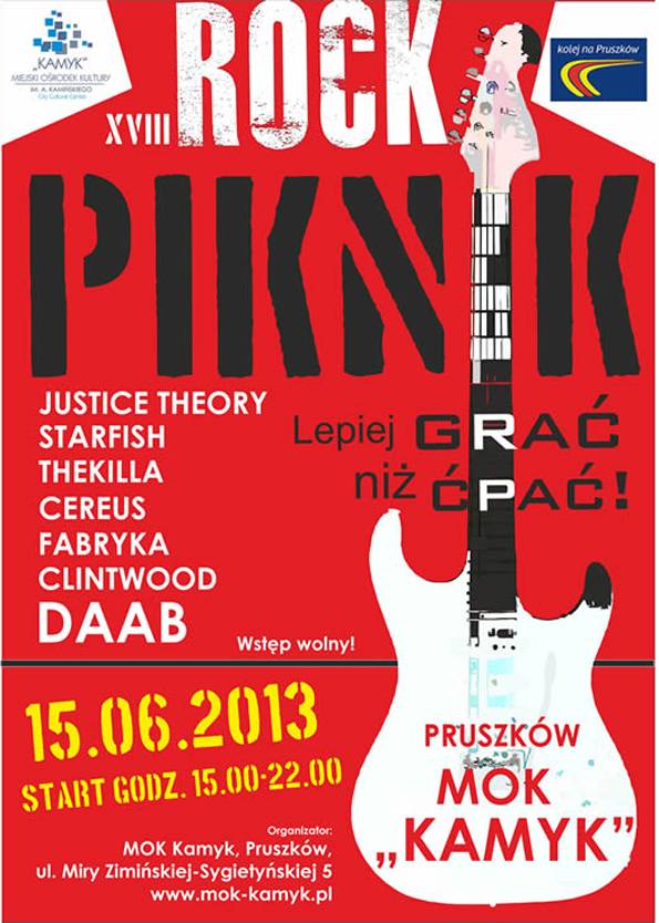 Rock Piknik pod hasłem „Lepiej grać niż ćpać”