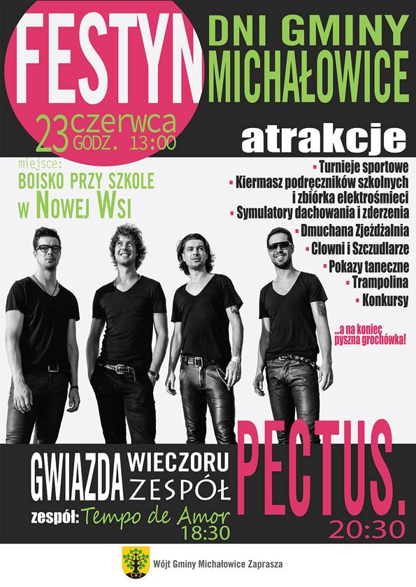 Zaproszenie na Dni Gminy Michałowice   