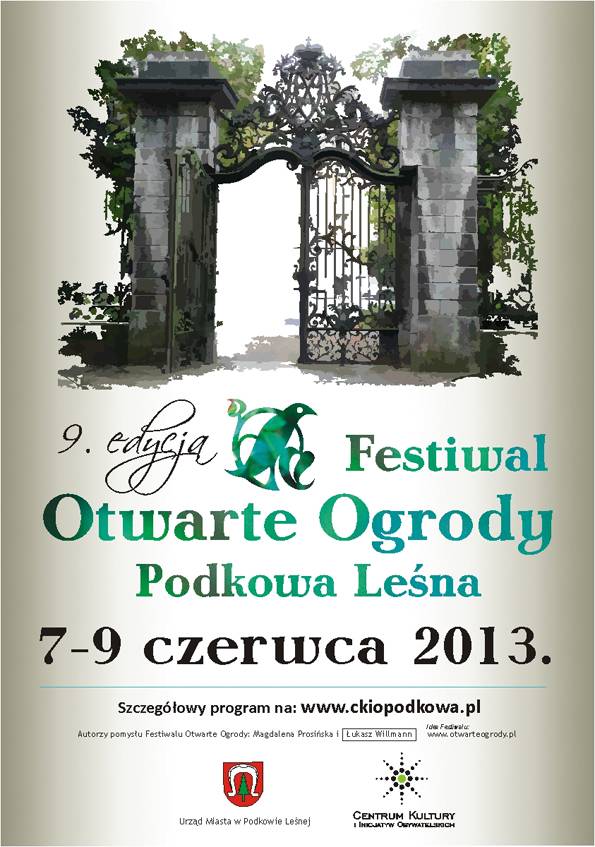 IX Festiwal Otwarte Ogrody w Podkowie Leśnej