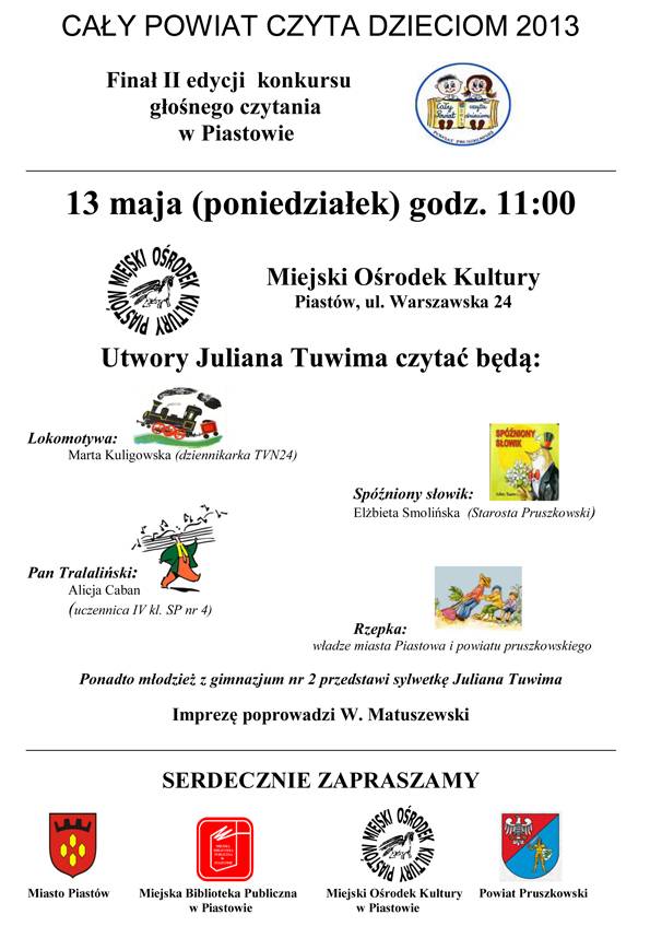Cały Powiat Czyta Dzieciom 2013