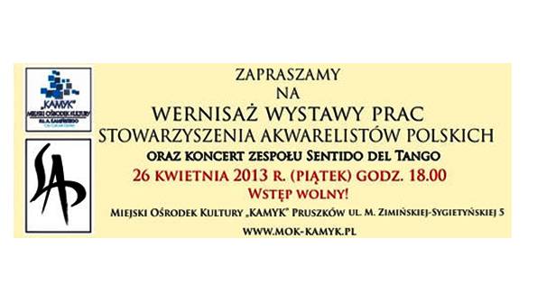 Wernisaż wystawy prac Stowarzyszenia Akwarelistów Polskich