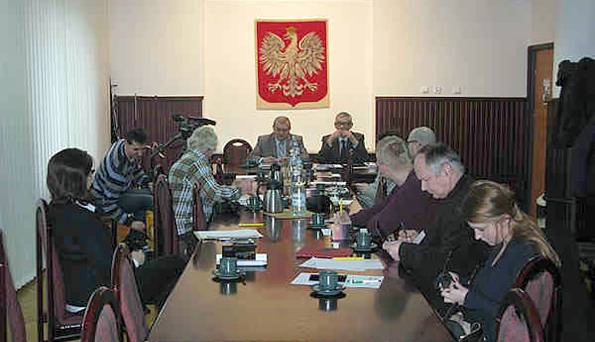 Konferencja prasowa prezydenta Pruszkowa