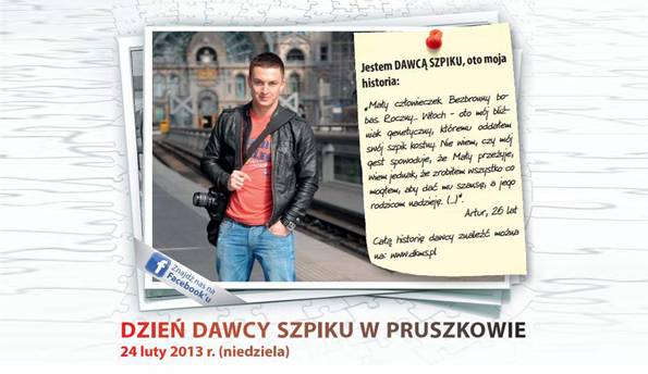 Dzień Dawcy Szpiku w Pruszkowie