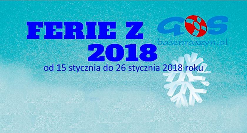 Ferie 2018 z Gminnym Ośrodkiem Sportu w Raszynie 