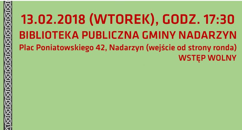 Nadarzyński Ośrodek Kultury zaprasza na spotkanie z dziennikarzem Andrzejem Maracewiczem