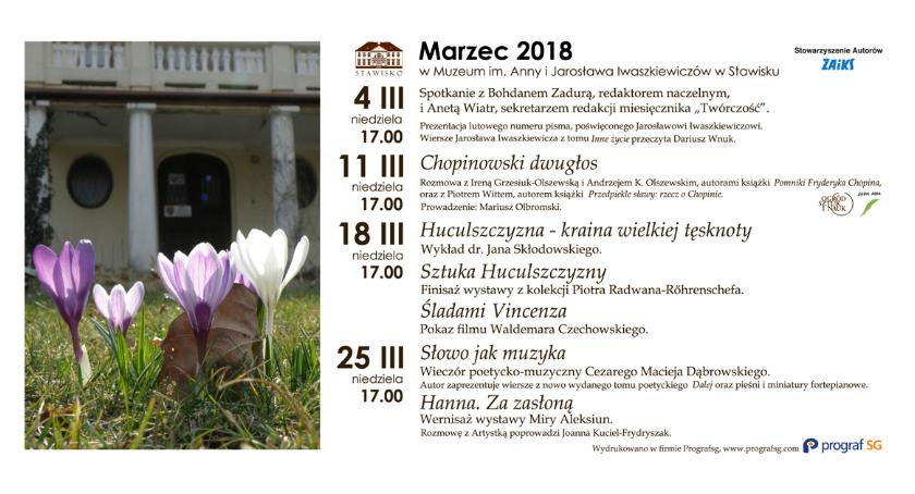 Program marcowy w Stawisku