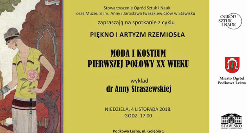 Moda i kostium pierwszej połowy XX wieku - wykład