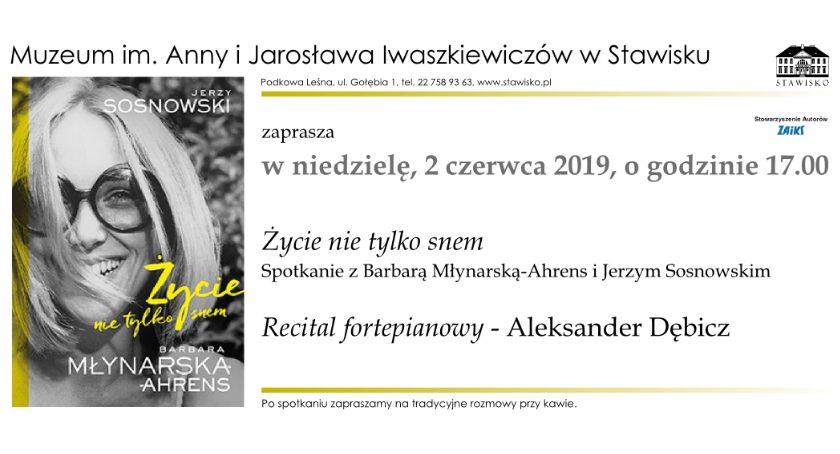 Barbara Młynarska-Ahrens i Jerzy Sosnowski w Stawisku