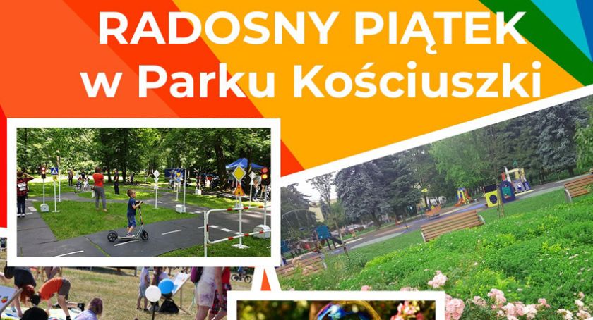 Radosny piątek dla najmłodszych w Parku Kościuszki