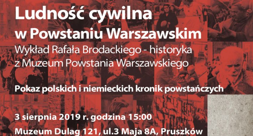 Ludność cywilna w Powstaniu Warszawskim spotkanie w Muzeum Dulag 121