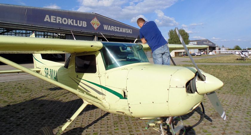 Małą Cessną dookoła Warszawy