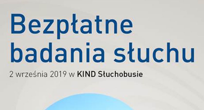 Pruszków - 2. września 2019 roku zapraszamy na bezpłatne badania słuchu