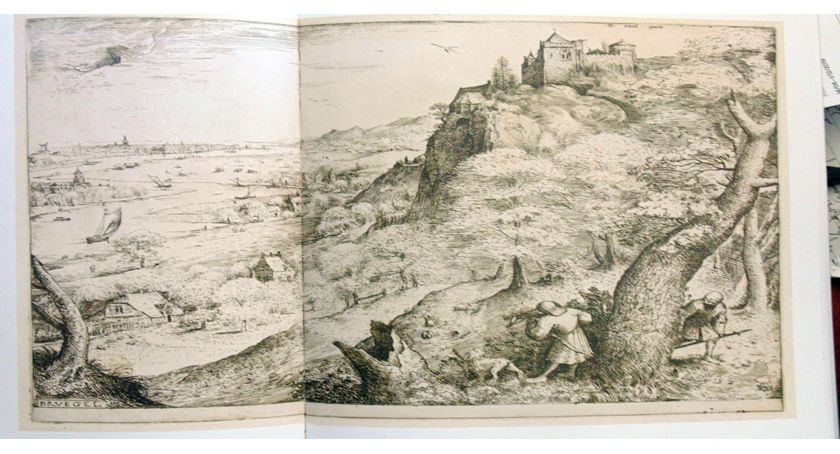 Grafika mistrzów - Bruegel, Rembrandt