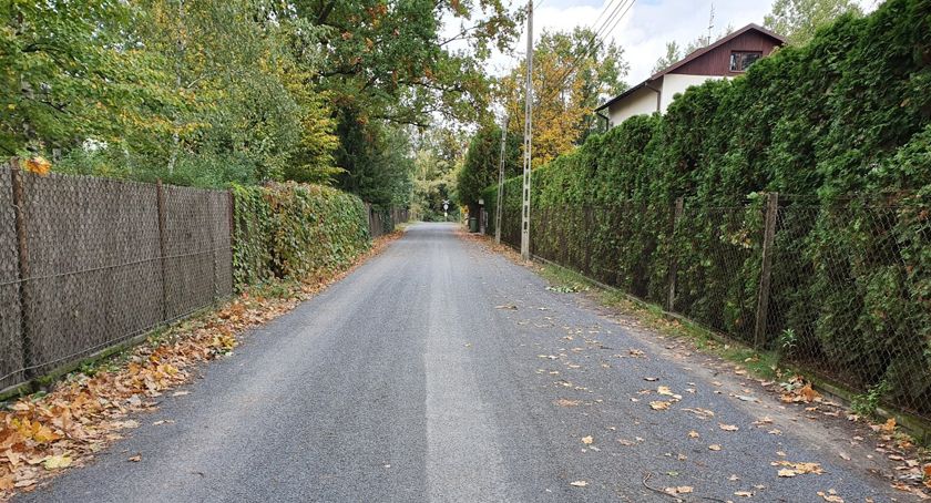 Ulice na pograniczu gminy Brwinów i Milanówka - Mieszka I oraz Owczarska już po remoncie 