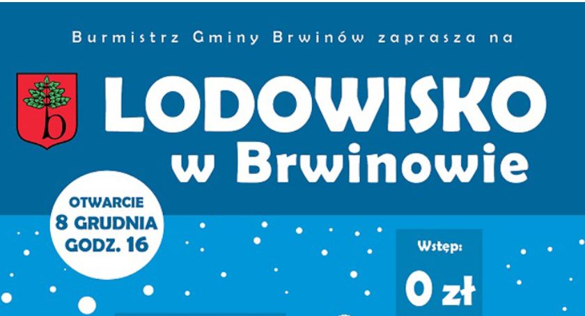 Lodowiska w Brwinowie już otwarte