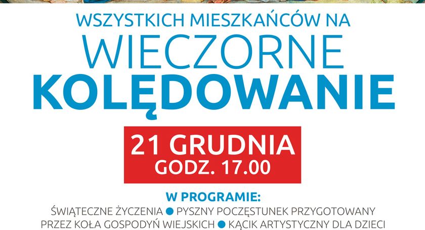 Wieczorne kolędowanie