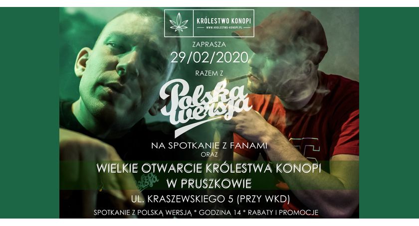 Królestwo Konopi w Pruszkowie już od 29 lutego