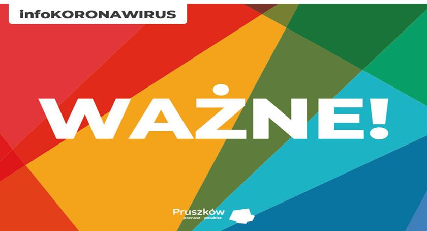 Decyzje Gminnego Zespołu Zarządzania Kryzysowego w Pruszkowie w związku z zagrożeniem epidemią koronowirusa
