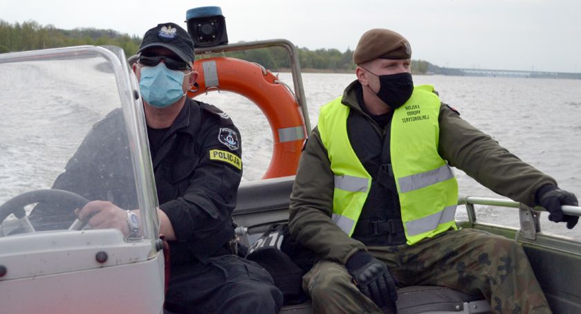„Odporna Wiosna” na wodzie - WOT wraz z policją