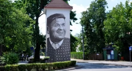 Brwinów - Wacław Kowalski na wystawie w Łazienkach K…