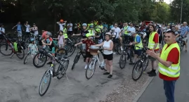 Rowerowe rozpoczęcie wakacji w Brwinowie