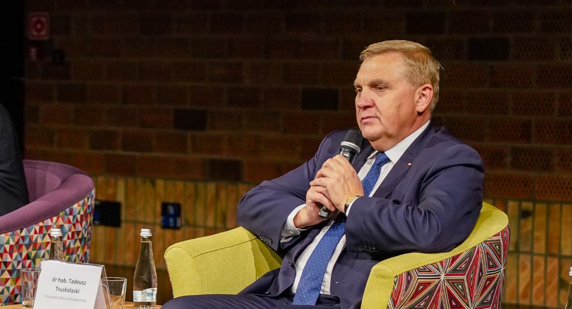 O TSUE i prawie oraz Konstytucji mówił Tadeusz Truskolaski. Chyba się w tym wszystkim mocno pogubił