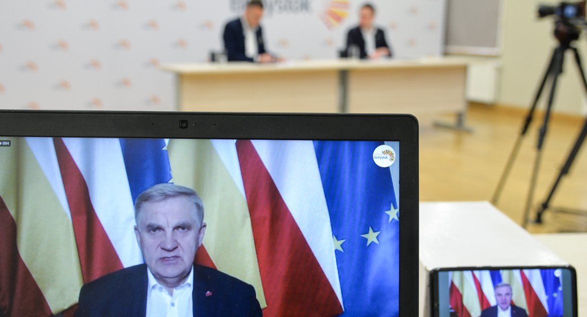 Tadeusz Truskolaski nie panuje nad sobą. Obraża ludzi na prawo i lewo. Jego zastępcy też