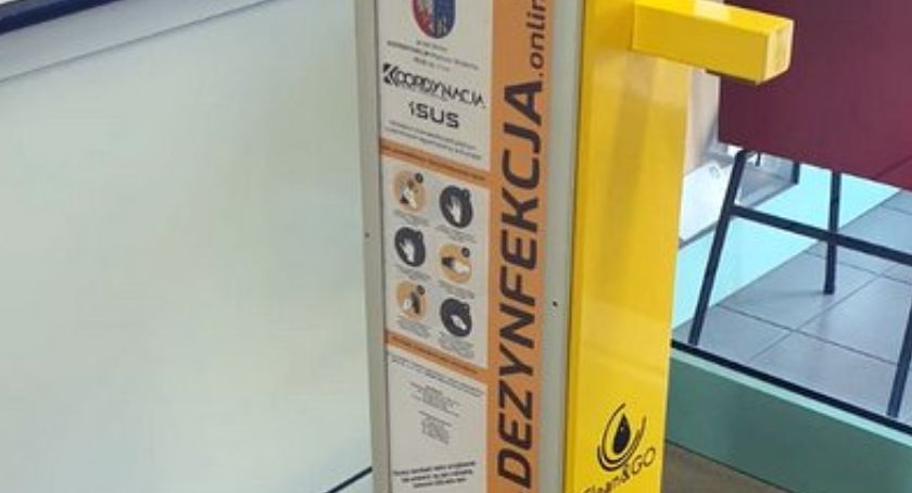 Łomża chce kupić 25 urządzeń do dezynfekcji rąk. Mają stanąć w miejscach publicznych