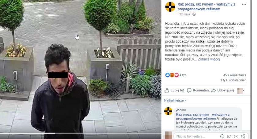 Raz prozą: Tak, to prawda, w Polsce też zdarzają się różne chore poj…by