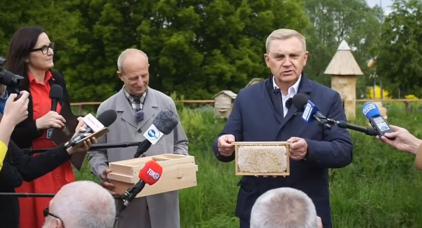 Miejskie pszczoły napracowały się i jest pierwszy miejski miód