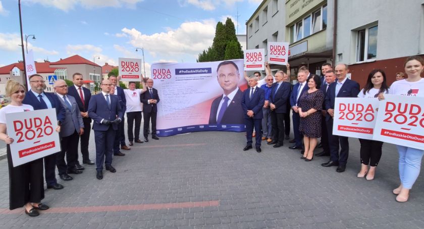 Samorządowcy z Podlasia będą wspierać Andrzeja Dudę w wyborach prezydenckich