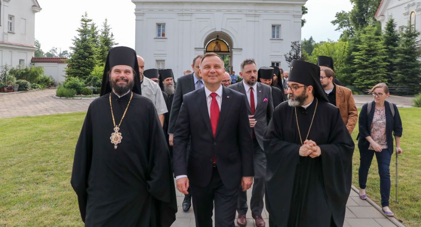 Andrzej Duda niemal cały dzień spędził na Podlasiu