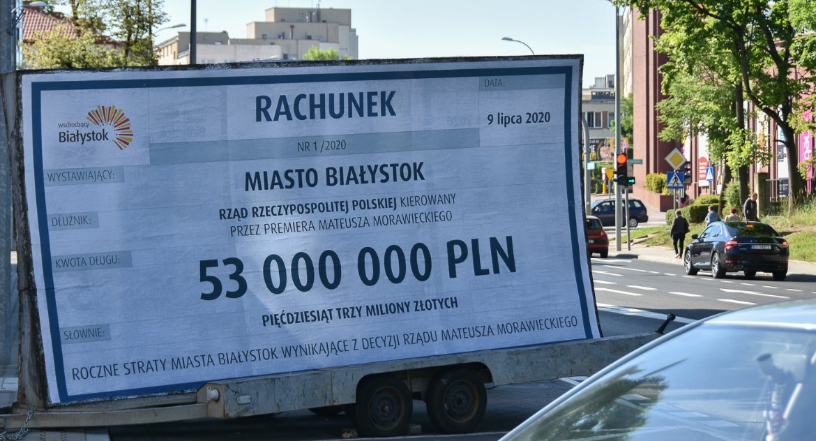 Rząd pomagał Miastu Białystok w walce z epidemią