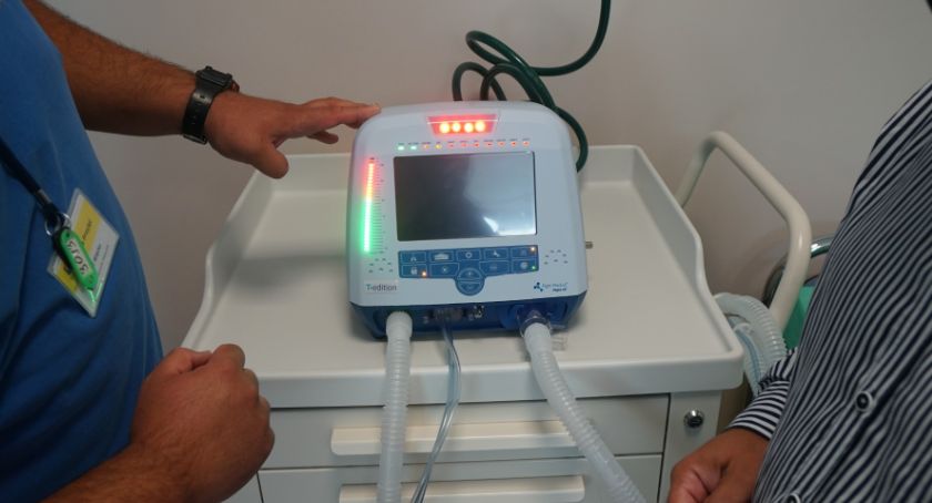Białostockie Centrum Onkologii ma od teraz na izbie przyjęć mobilny respirator