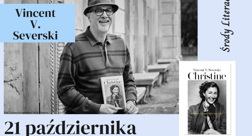 Dziś w Książnicy Podlaskiej spotkanie online z Vincentem V. Severskim