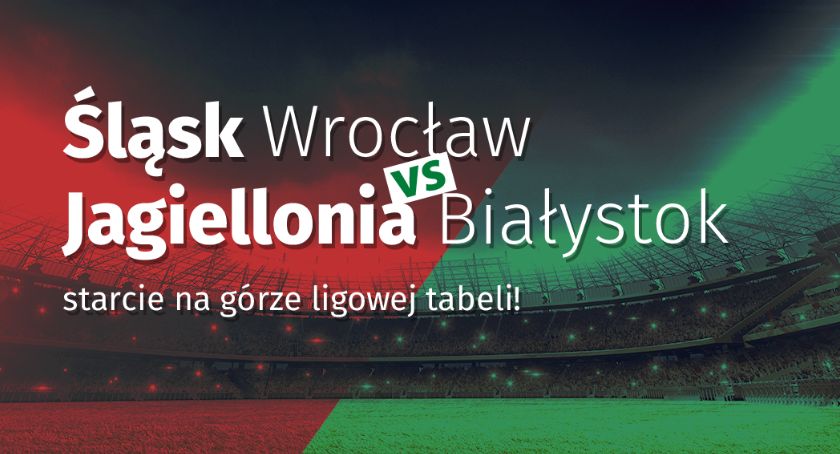 Śląsk Wrocław vs Jagiellonia Białystok – starcie na górze ligowej tabeli!
