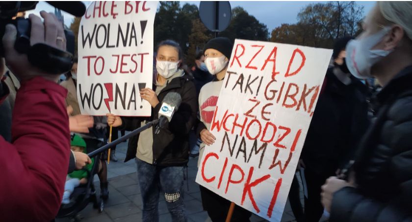 W podlaskich szkołach nikt nie agitował, aby uczniowie wychodzili na protesty?