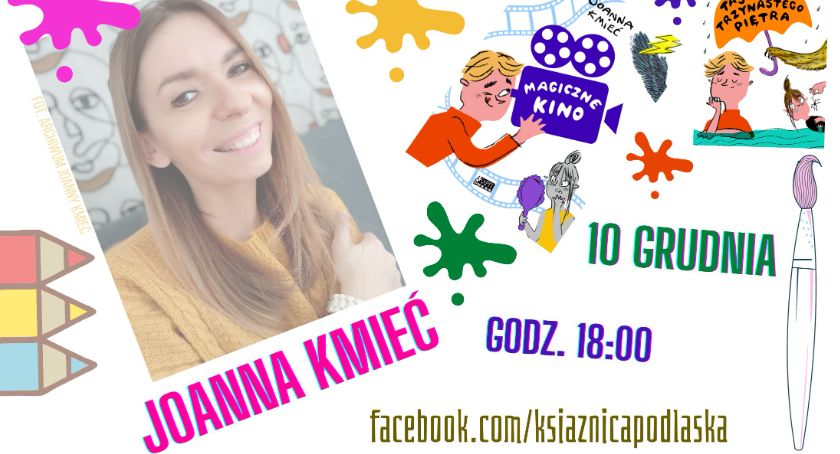 Na warsztaty literacko – plastyczne zaprasza Joanna Kmieć