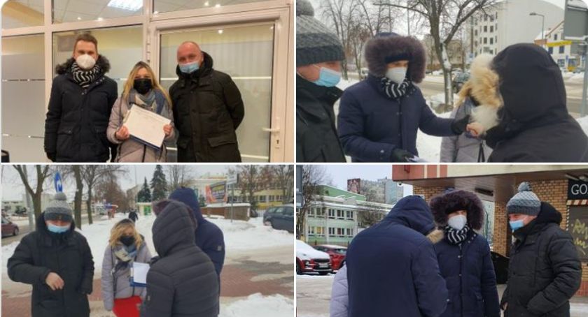 Białystok zasypany śniegiem, a syn prezydenta z Przewodniczącym Rady Miasta uprawiają propagandę polityczną