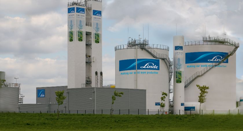 Zakład Linde Gaz Polska zasilany zieloną energią