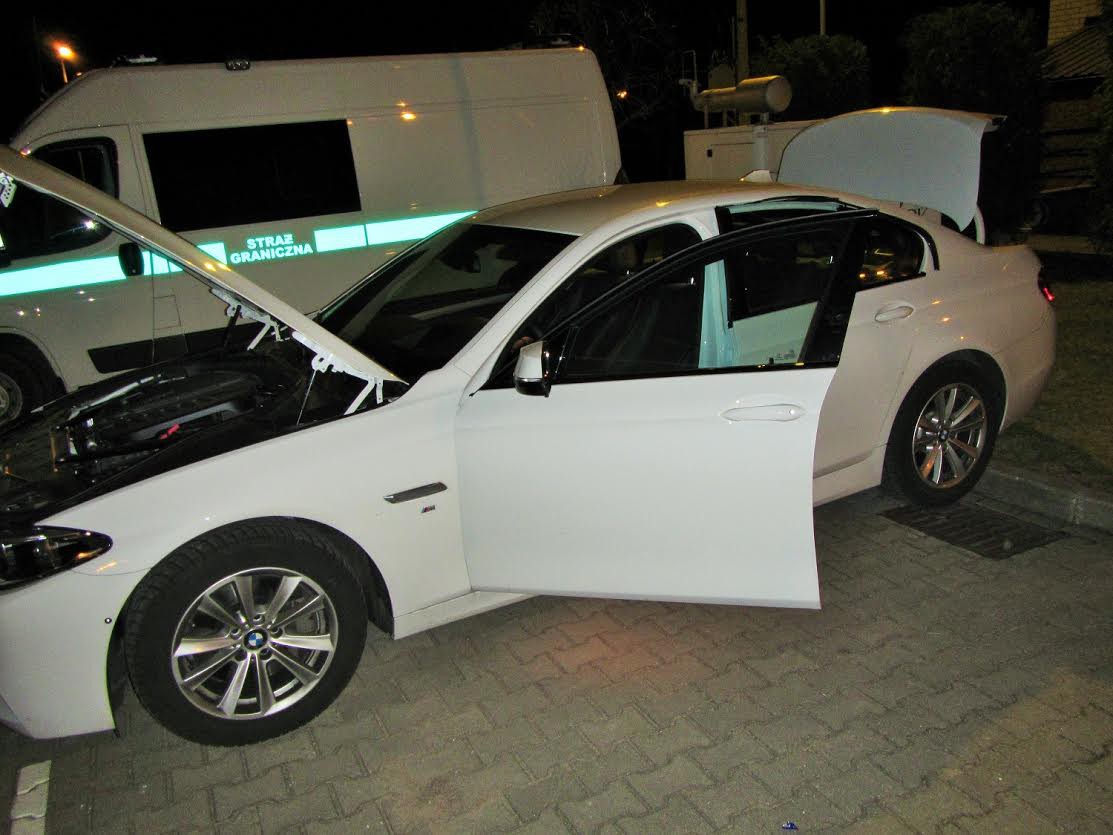 Odzyskane BMW warte 250 tys. zł