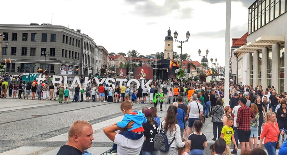 Operacja się udała tylko pacjent nie wytrzymał. Miasto Białystok tłumaczy się ze złej organizacji dobrego koncertu
