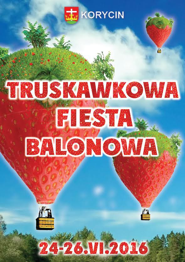 Balonem nad truskawkami