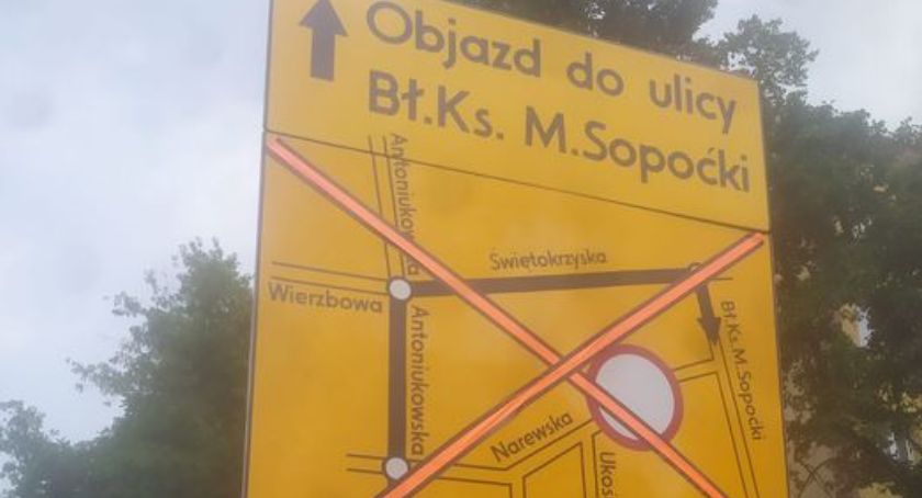 Od dziś na miesiąc z ruchu zostanie wyłączona część ulicy Narewskiej
