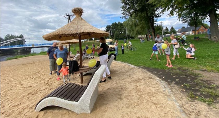 Plaża w Wasilkowie całkowicie zmieniła swój wygląd